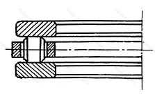 Подшипник  81176 (9176) размер 380x460x65