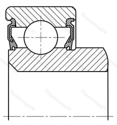 Подшипник  520806 размер 31x55x13/19