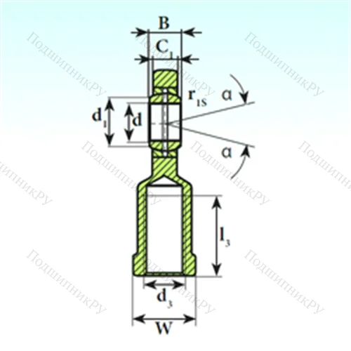 Подшипник скольжения сферический SI 45 ES
