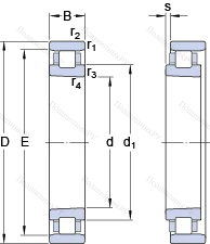 Подшипник N 1010 KTN/SP