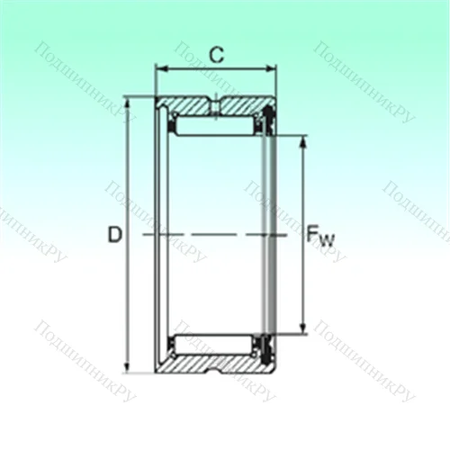 Подшипник игольчатый радиальный RNA 4906 RS