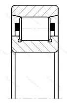 Модификация подшипника 2616 размер 80x170x58 от производителя  CRAFT