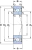 Подшипник S 7019 CB/HCP 4A