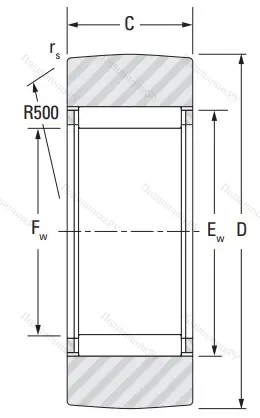 Подшипник RSTO 5 A TN от производителя  KOYO Подшипник RSTO 5 A TN от производителя  KOYO