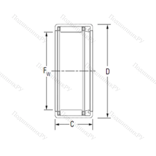 Подшипник игольчатый радиальный