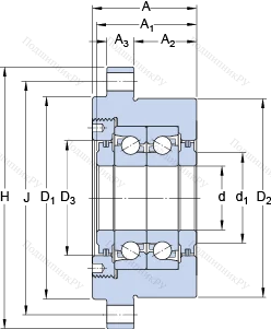 Подшипник FBSA 210/DB