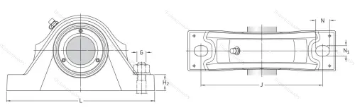 Подшипниковый узел SYNT 60 FTS в Красноярске