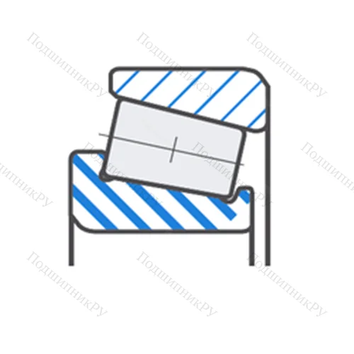 Подшипник роликовый радиально-упорный ET-CR-0740SATPX 1V 1-G от производителя  NTN Подшипник роликовый радиально-упорный ET-CR-0740SATPX 1V 1-G от производителя  NTN