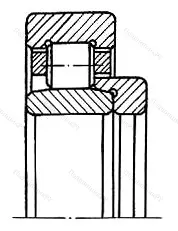 Модификация подшипника 52624ЛМ размер 120x260x86 от производителя  ЕПК
