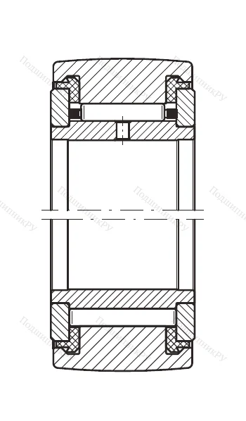Игольчатый подшипник NATR 5 X PP A от производителя  INA