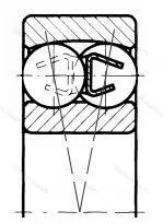 Модификация подшипника 1203Ю1П размер 17x40x12