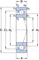 Подшипник 7024 ACE/HCP 4A