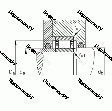 Подшипник NU 306-E-TVP 2