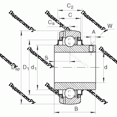 Подшипник GYE 25-KRR-B в Красноярске