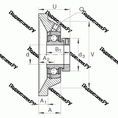 Подшипник PCJ 45 в Красноярске
