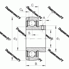 Подшипник GAY 25-NPP-B в Красноярске